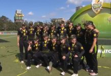 Australia-women's tri series champions