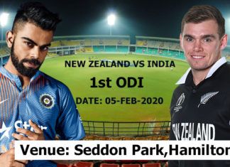 New Zealand vs India 1st ODI Playing XI