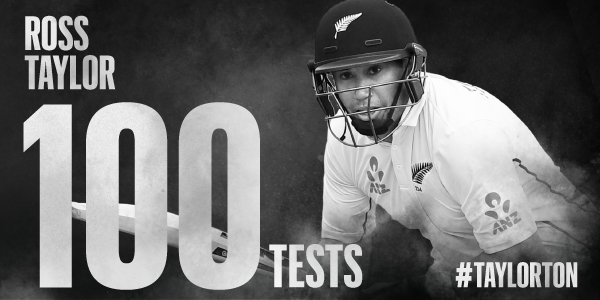 Ross Taylor-100 test matches