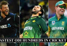 Top 20 fastest ODI centuries