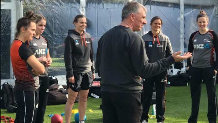 New Zealand women's cricket team resumes training