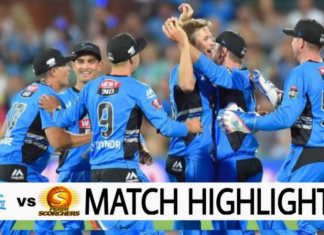 BBL 2020 Perth Scorchers vs Adelaide Strikers Highlights