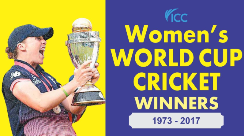 ICC Women's Cricket World Cup Winners List Since 1973