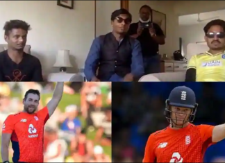 Dawid Malan and Sam Billings had a conversation with blind cricketers