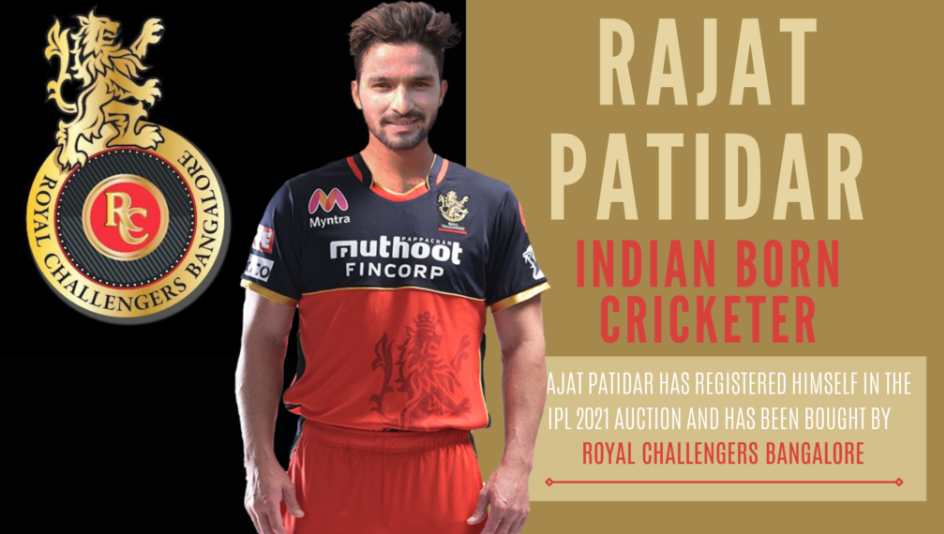 Rajat Patidar has been roped by RCB in IPL 2021 Auction