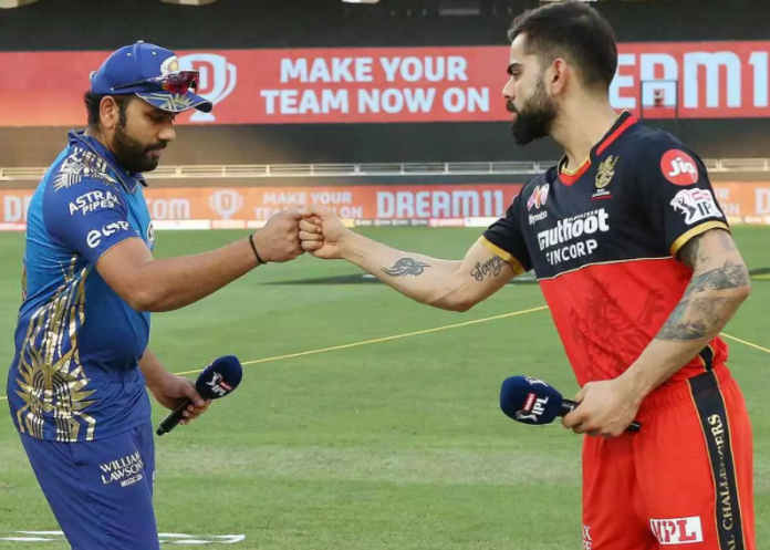 RCB win their first their match of the IPL 2021 season by beating MI by 2 runs.