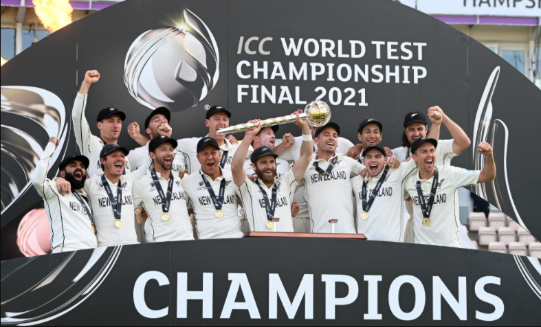 NZ wins even being 2nd at world test championship points table