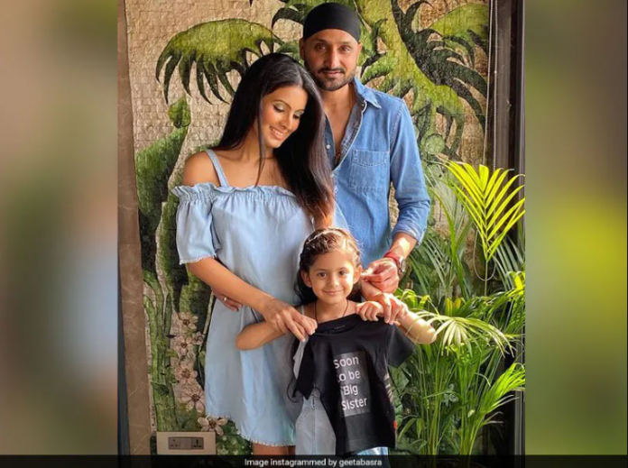 Harbhajan Singh with his wife Geeta Basra were blessed with baby boy on June 10, 2021.