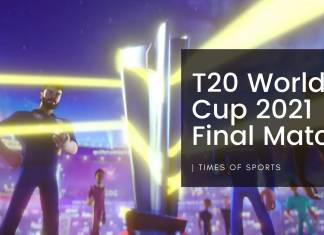 ICC T20 World Cup Final Match