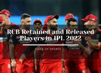RCB Retained and Released Players in IPL 2022