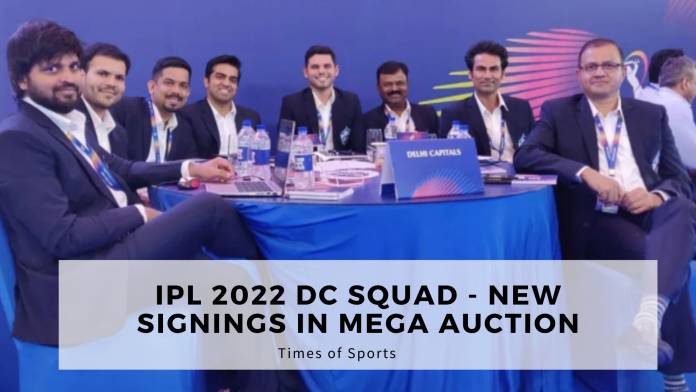 IPL 2022 DC Squad