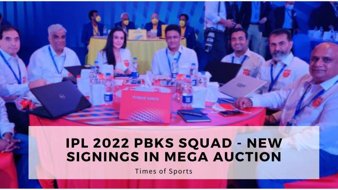 IPL 2022 PBKS squad