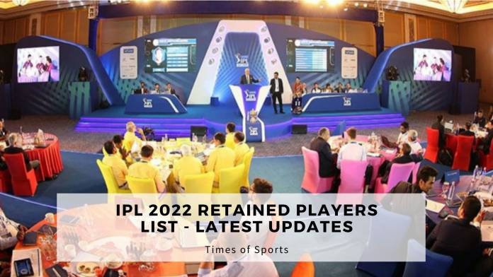 IPL 2022 Retention