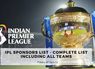 IPL Sponsors List