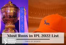 Most Runs in IPL 2022 List