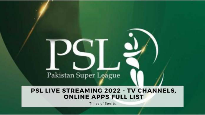 PSL 2022 Live Streaming