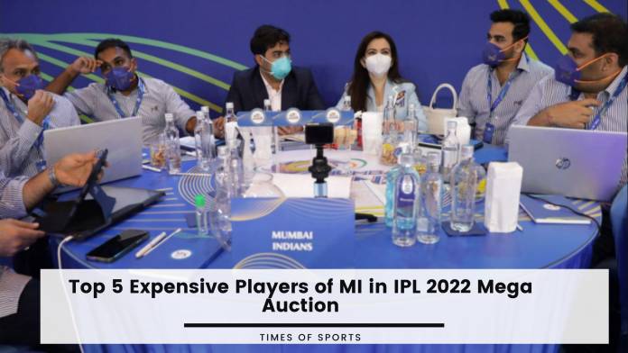 Expensive Players of MI in IPL 2022