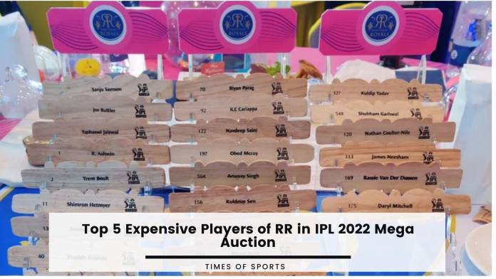 Expensive Players of RR in IPL 2022 Mega Auction