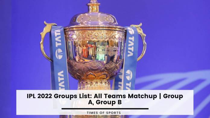 IPL 2022 Groups