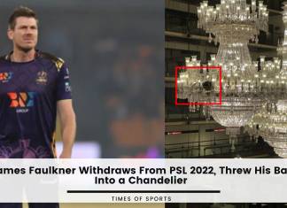 James Faulkner Withdraws From PSL 2022