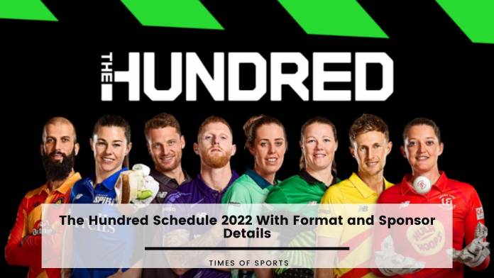 The Hundred Schedule 2022