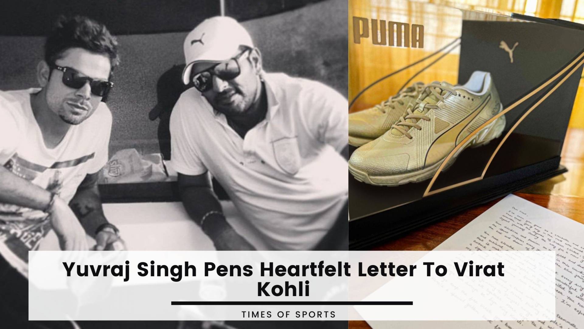 Yuvraj Singh Writes Letter to Virat Kohli With A Gift