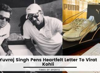 Yuvraj Singh Writes Letter to Virat Kohli
