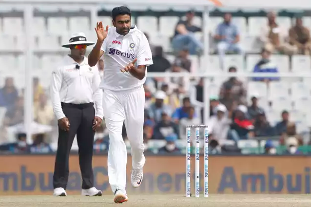 Ashwin went past Kapil Dev's tally of 434 Test wickets