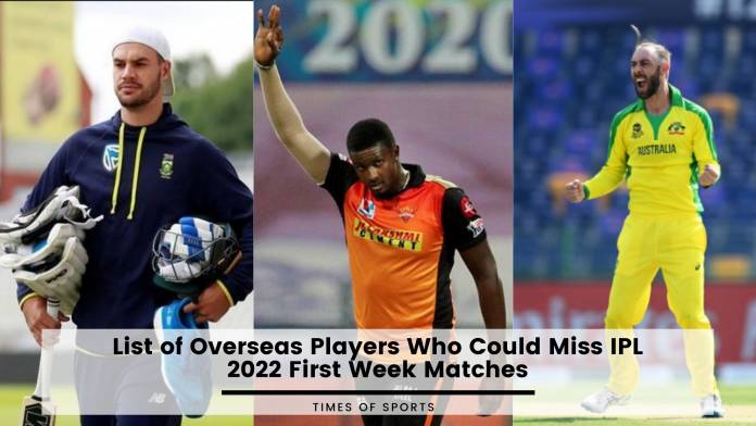 Overseas Players Who Could Miss IPL 2022