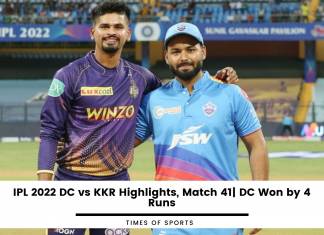 IPL 2022 DC vs KKR Highlights