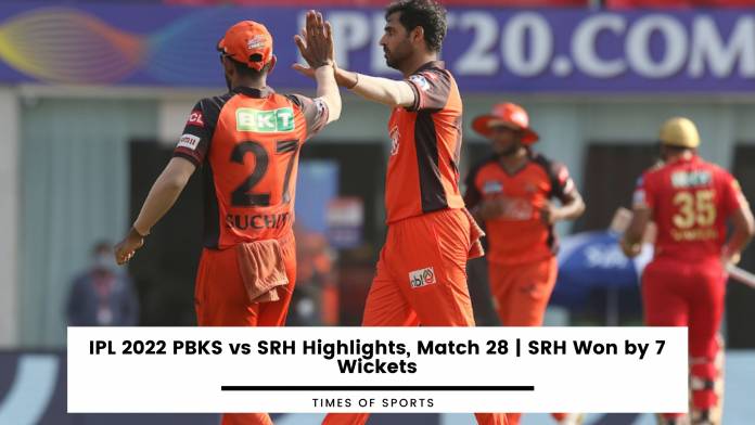 IPL 2022 PBKS vs SRH Highlights