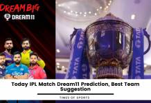 Today IPL Match Dream11 Prediction