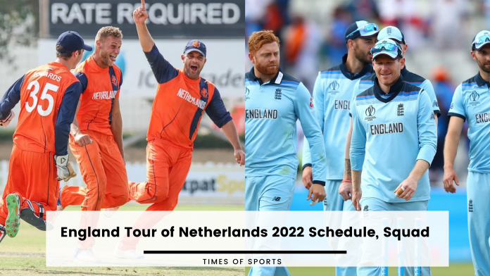 England Tour of Netherlands 2022