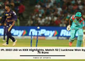 IPL 2022 LSG vs KKR Highlights