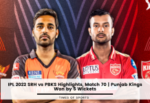 IPL 2022 SRH vs PBKS Highlights