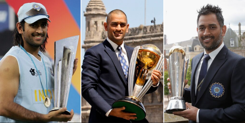 Captain with three ICC limited over trophies