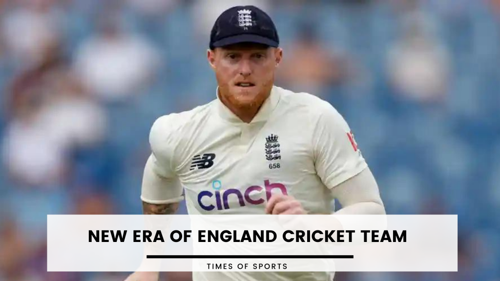 England Cricket Team with McCullum as Coach