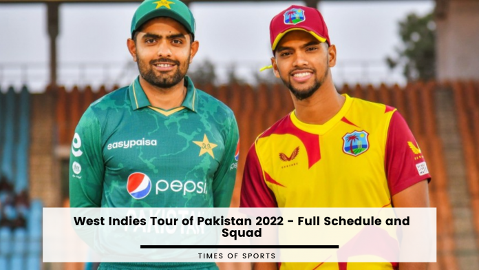 West Indies Tour of Pakistan 2022