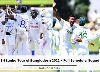 Sri Lanka Tour of Bangladesh 2022