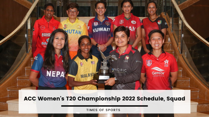 ACC Women's T20 Championship 2022 Schedule, Squad