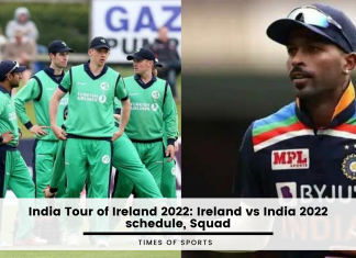 India Tour of Ireland 2022