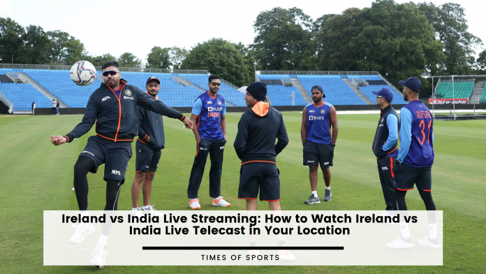 Ireland vs India Live Streaming