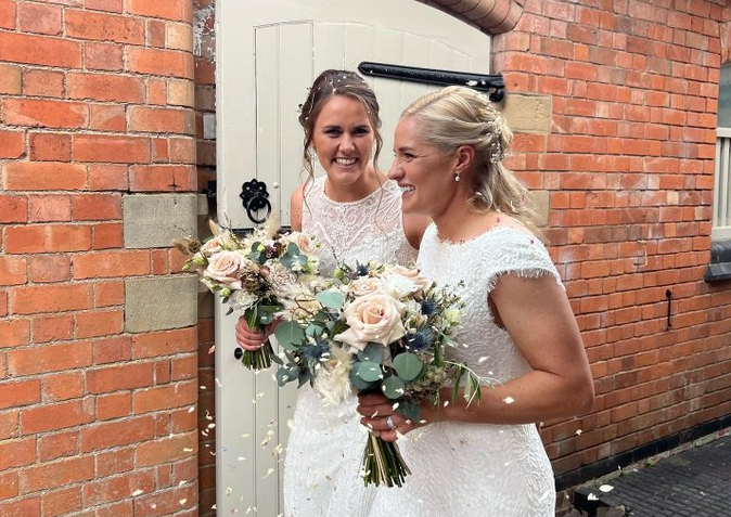 Nat Sciver and Katherine Brunt Tie the Knot