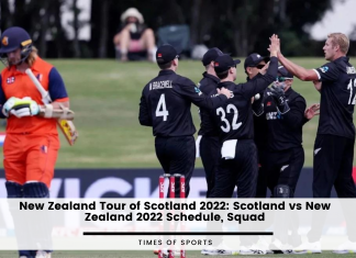New Zealand tour of Scotland 2022