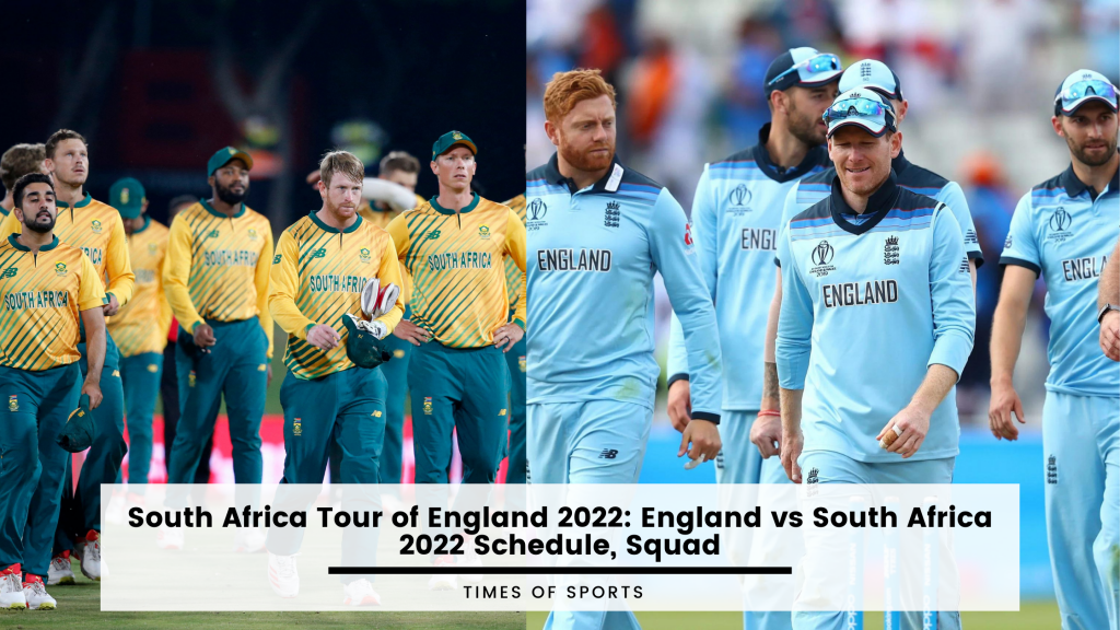england tour of south africa 2022
