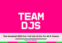 The Hundred 2022 DJs