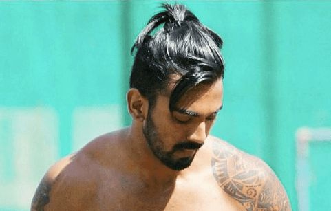 Messy Style Curls Hairstyle of KL Rahul