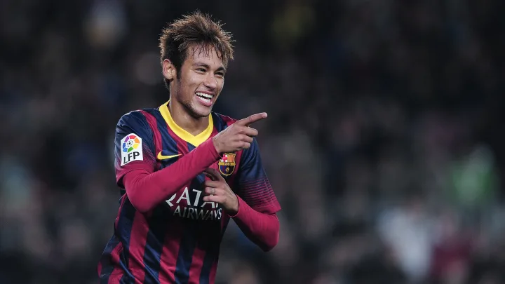 Neymar from Santos to Barcelona in 2013