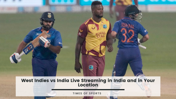 West Indies vs India Live Telecast in India
