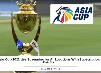 Asia Cup 2022 Live Streaming